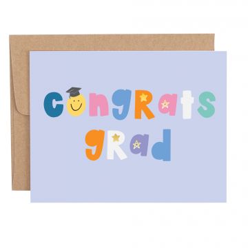 Congrats Grad Greeting Card